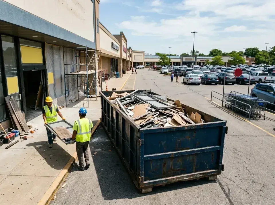 retail-store-renovation-debris-003 — frequently asked questions, Roll-off Dumpster Rentals in Dearborn Heights, MI